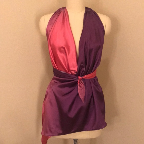 micze design studio Tops - Let’s go out!!! Sexy multi look backless top. Med.